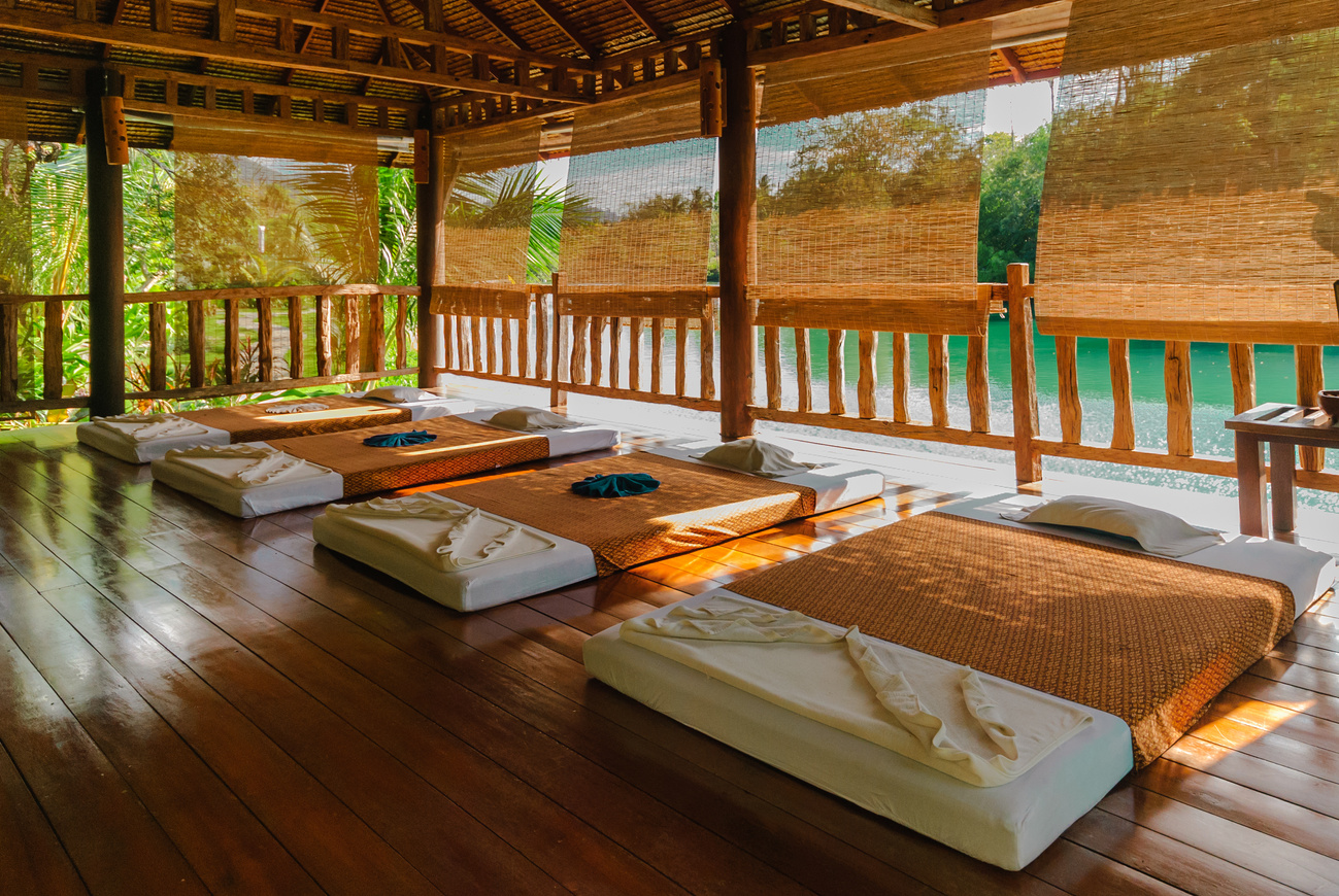 massage room in Thailand